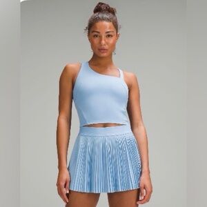 Lululemon Everlux Asymmetrical Tennis Tank Top in Sinatra Blue